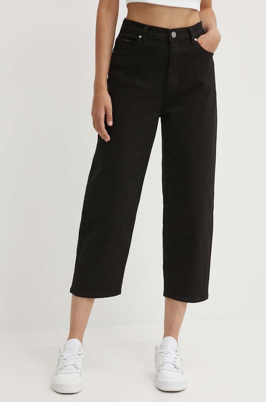 

Дънки Calvin Klein с висока талия K20K207305, Черен