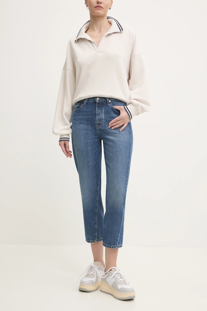 Levně Džíny Tommy Hilfiger dámské, high waist, WW0WW42190