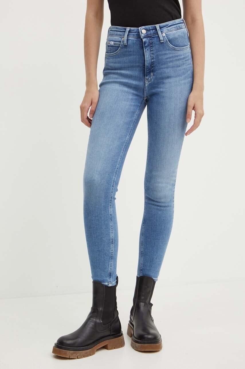

Дънки Calvin Klein Jeans в синьо J20J223649, Син