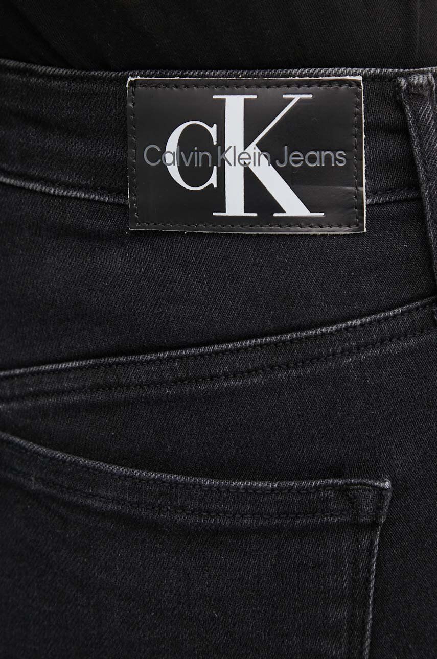 Traperice Calvin Klein Jeans Za žene, Boja: Crna, J20J223715