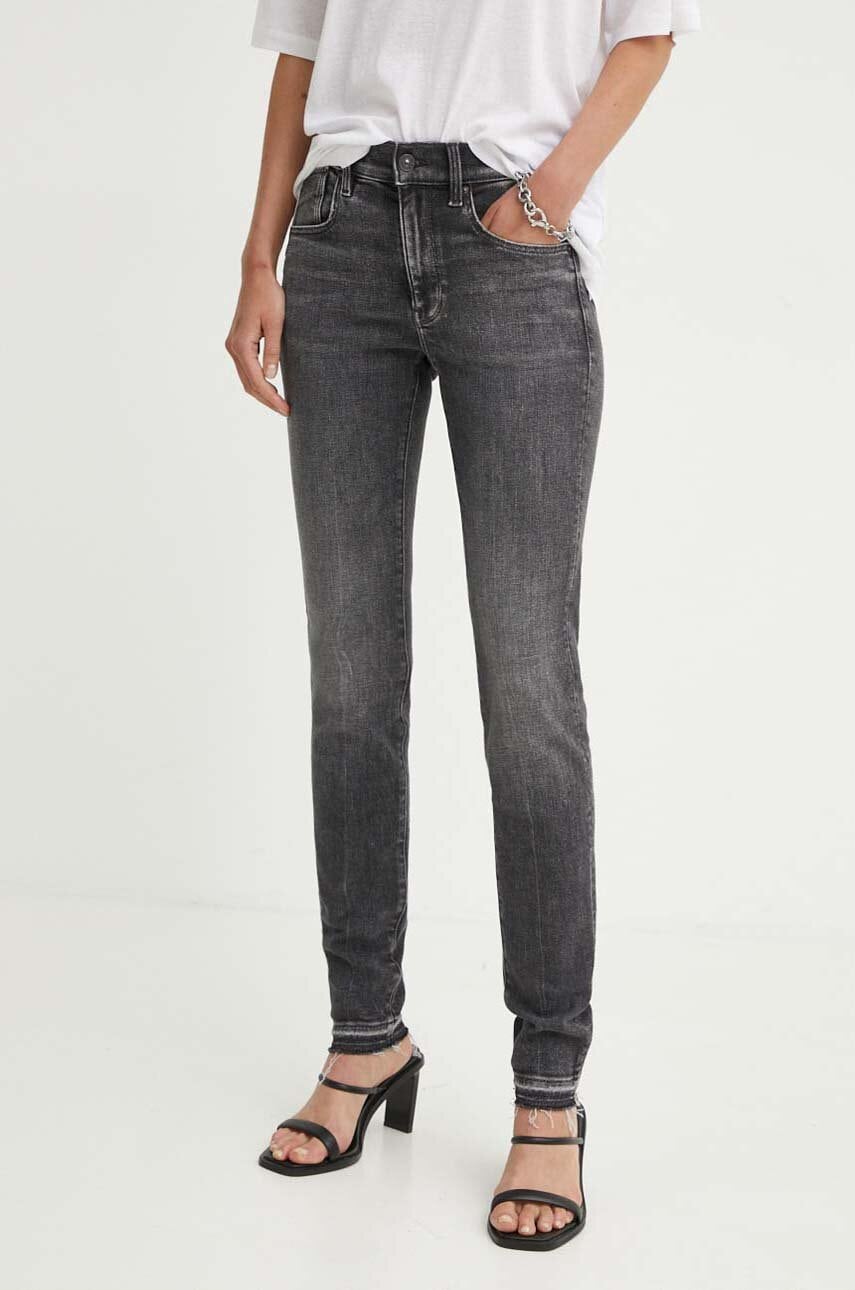 G-Star Raw jeansi femei, culoarea gri, D19079-D535