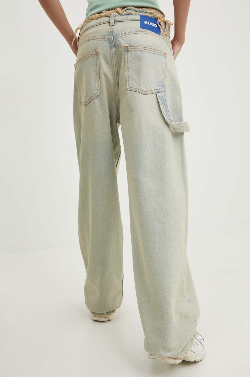 Hugo Blue jeansi femei high waist, 50517292
