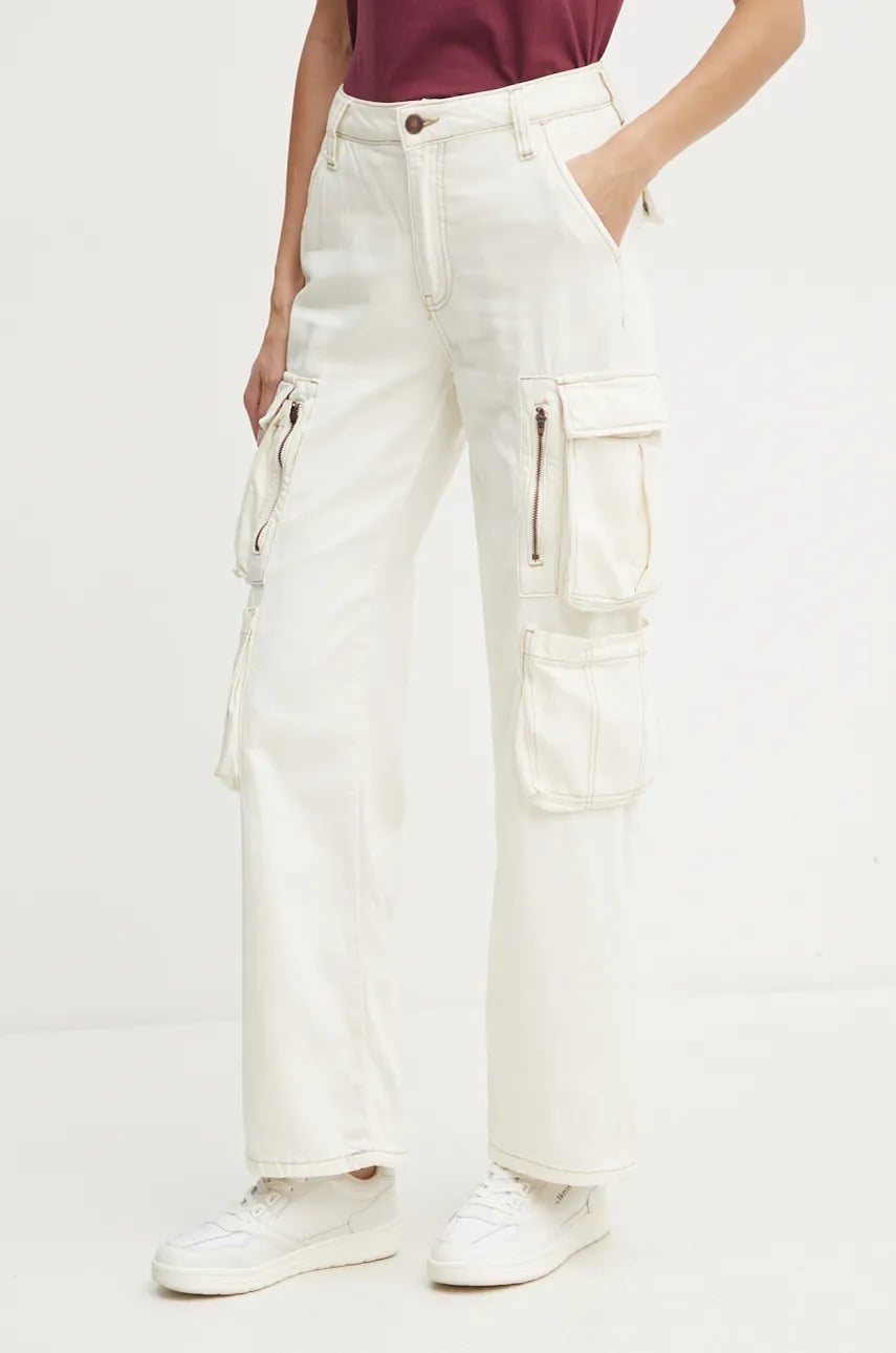 Levně Džíny Guess KORI dámské, high waist, W4YA97 D5BP0