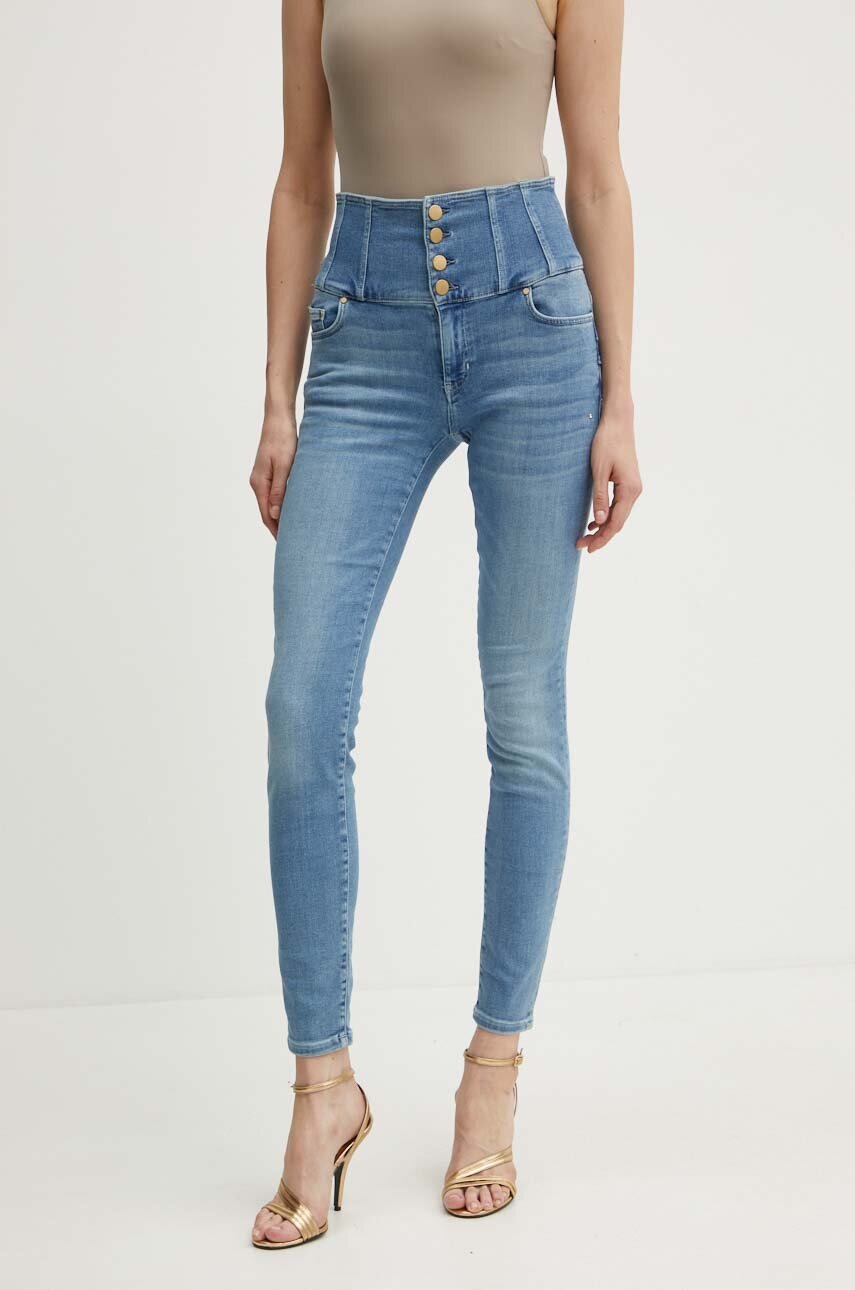 

Дънки Guess в синьо W4YA0M D5E42, Син