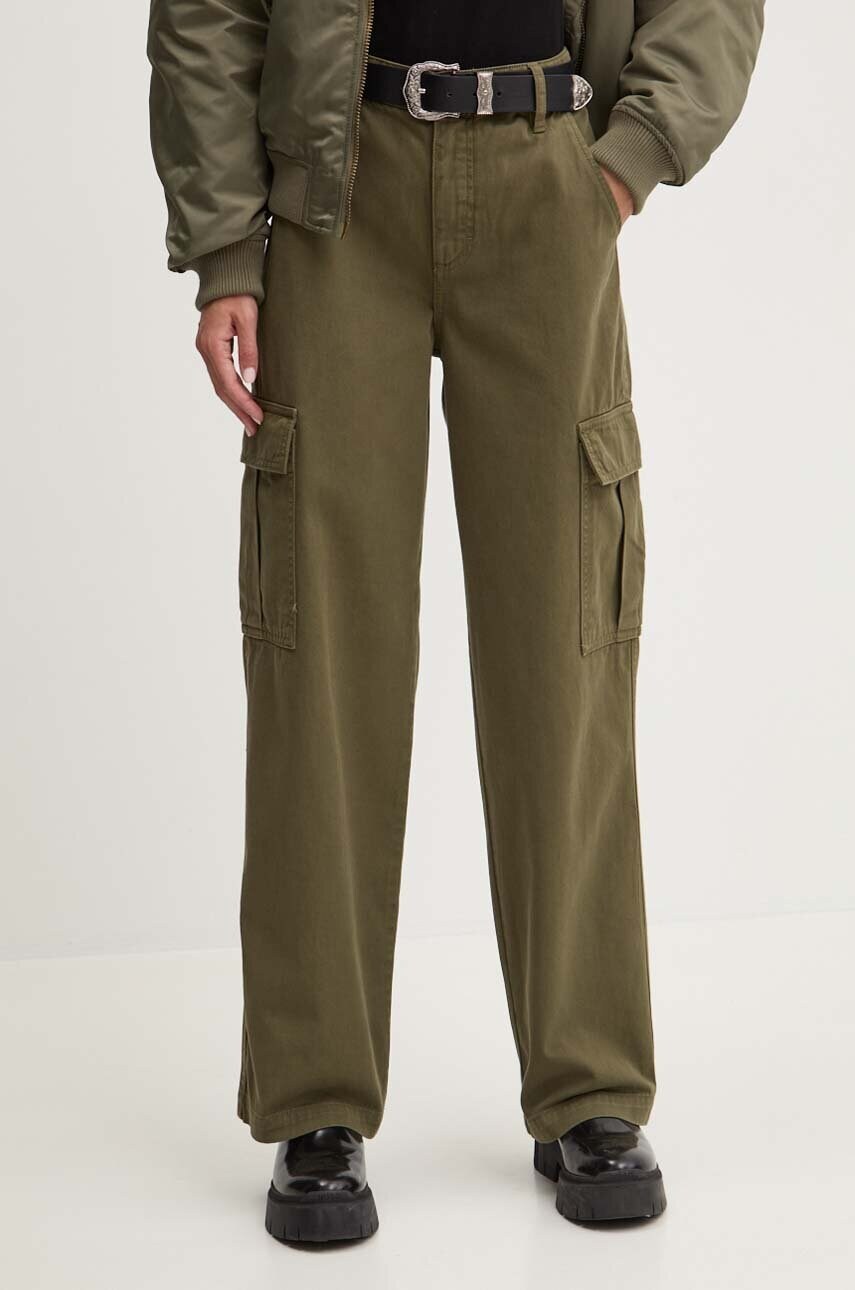 Levně Džíny Guess Jeans dámské, high waist, W4YB61 WGCV1