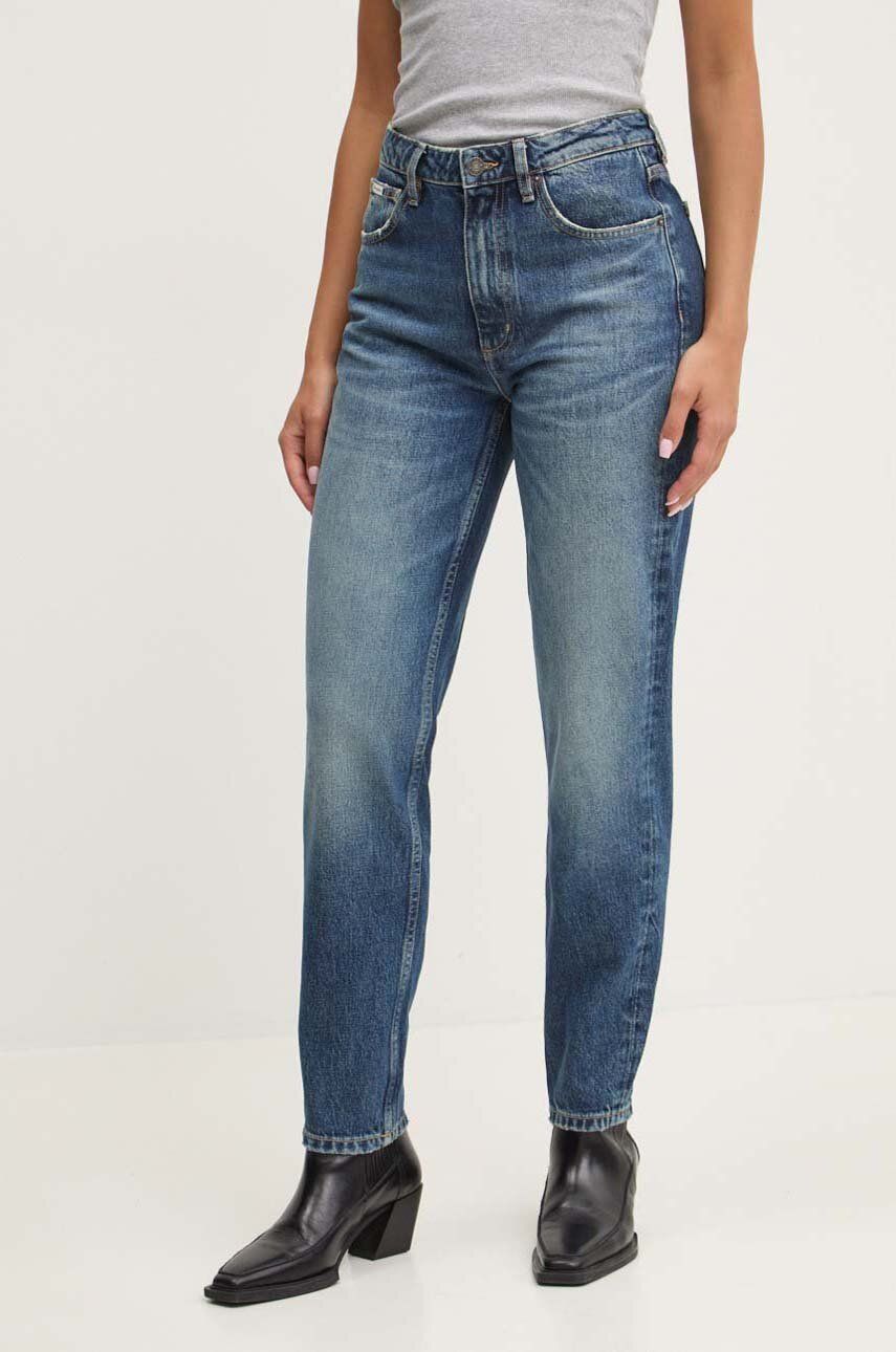 Levně Džíny Guess Jeans dámské, high waist, W4YA0D D5FC1