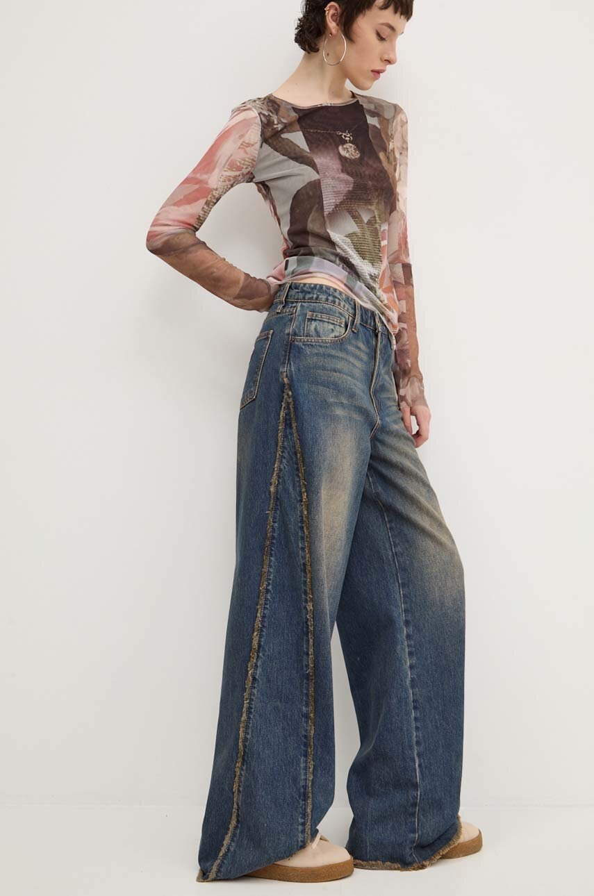 

Дънки Guess Originals в тъмносиньо W4YG02 D4XY1, Тъмносин
