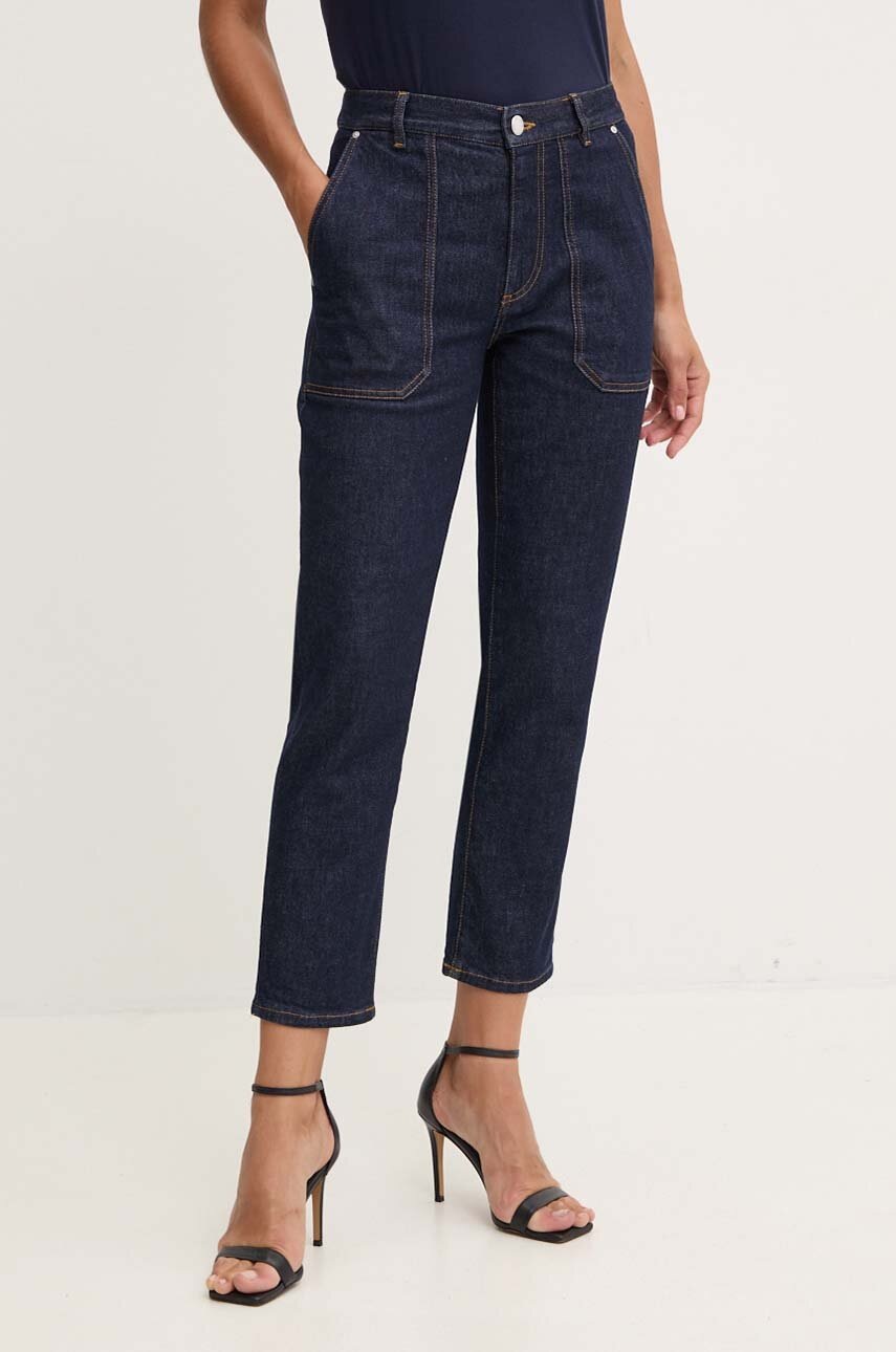 

Дънки Pinko с висока талия 102761 A20N, Тъмносин