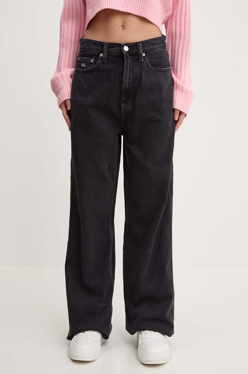 

Дънки Tommy Jeans в черно DW0DW18186, Черен