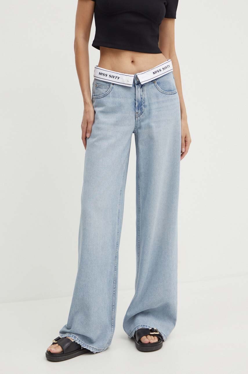 

Дънки Miss Sixty 6L2JJ0120000 JJ0120 DENIM JEANS със стандартна талия 6L2JJ0120000, Син
