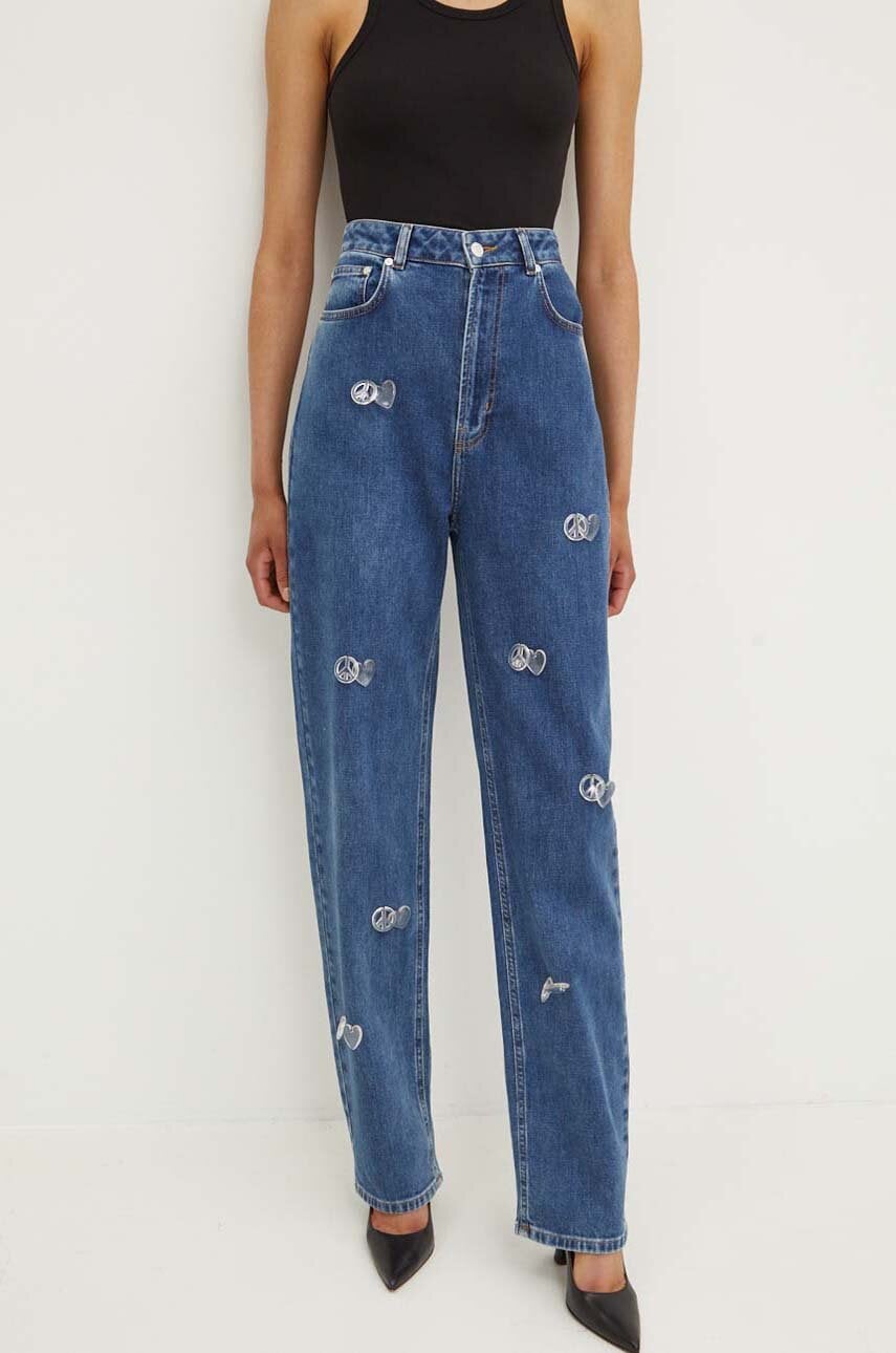 Moschino Jeans jeansi femei high waist, 0328.8223 Moschino Jeans jeansi femei high waist, 0328.8223