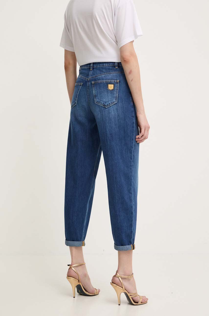 Elisabetta Franchi jeansi femei high waist, PJ72D46E2