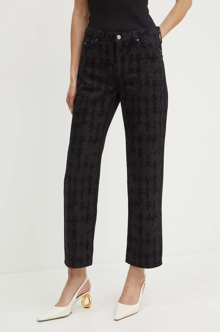 Karl Lagerfeld jeansi femei high waist, 245W1103