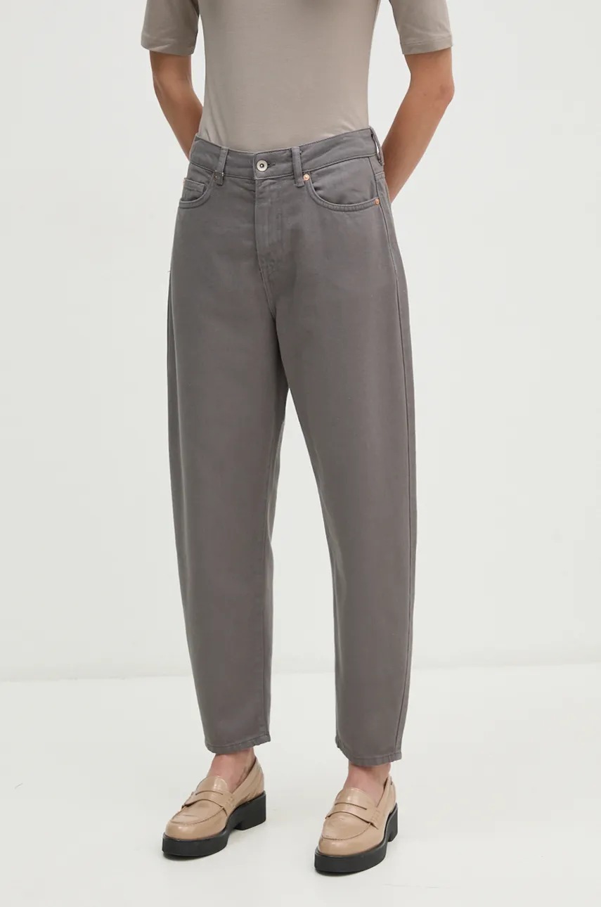 

Дънки United Colors of Benetton с висока талия 4LYXDE00I, Сив