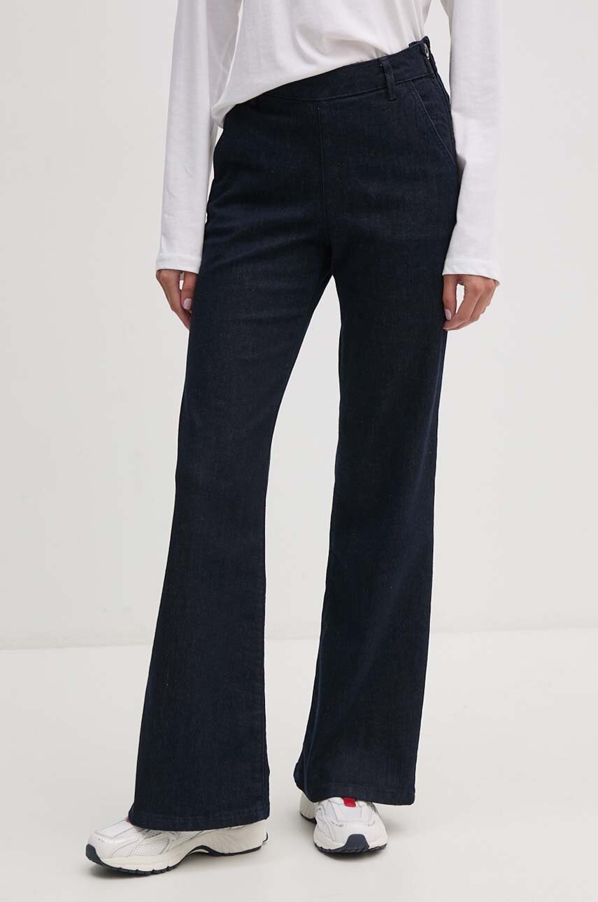 

Дънки United Colors of Benetton с висока талия 4AC6DF06V, Тъмносин