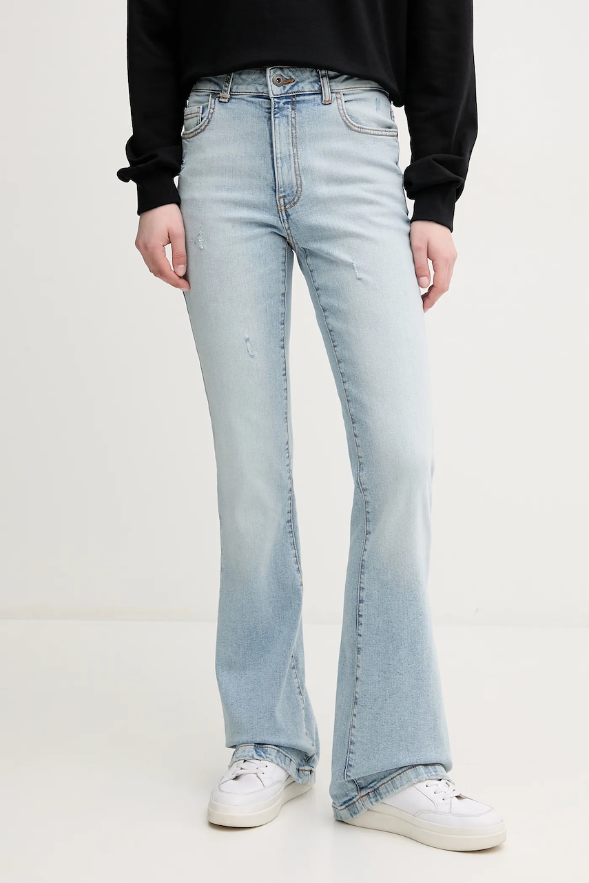 United Colors of Benetton jeans femei high waist, 4OTADE00F