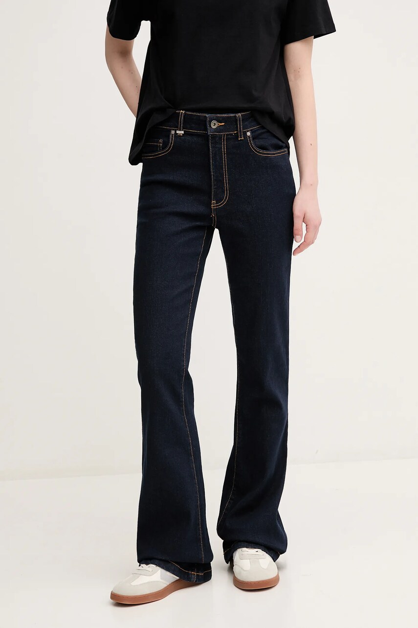 United Colors of Benetton jeans femei high waist, 4OTADE00F