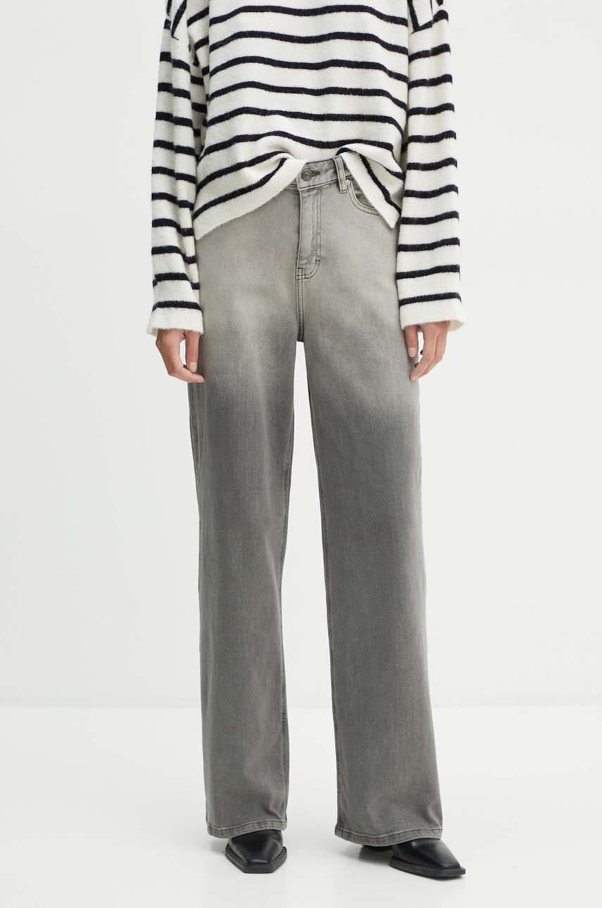 Gestuz jeansi femei, culoarea gri, 10909231