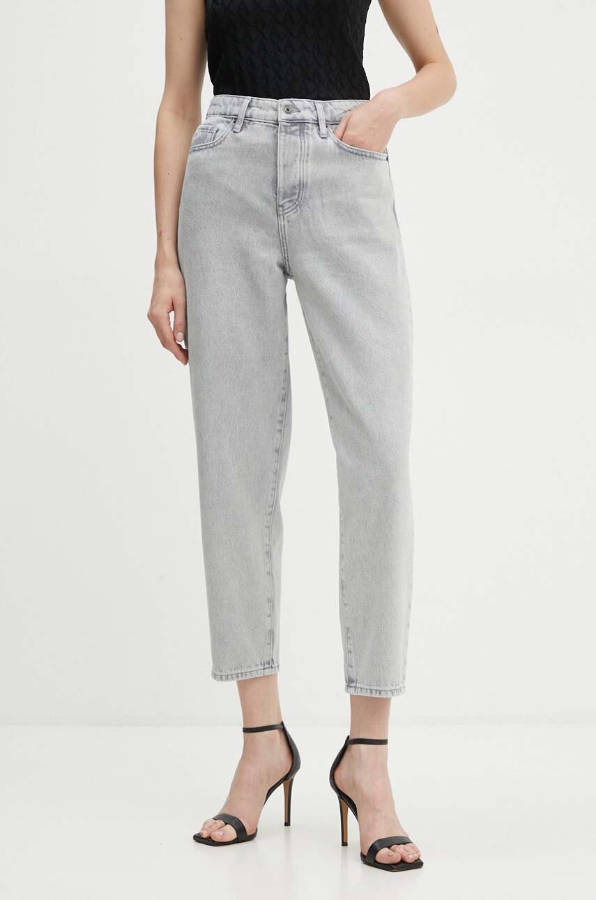 Armani Exchange jeansi femei high waist, 6DYJ51 Y18MZ