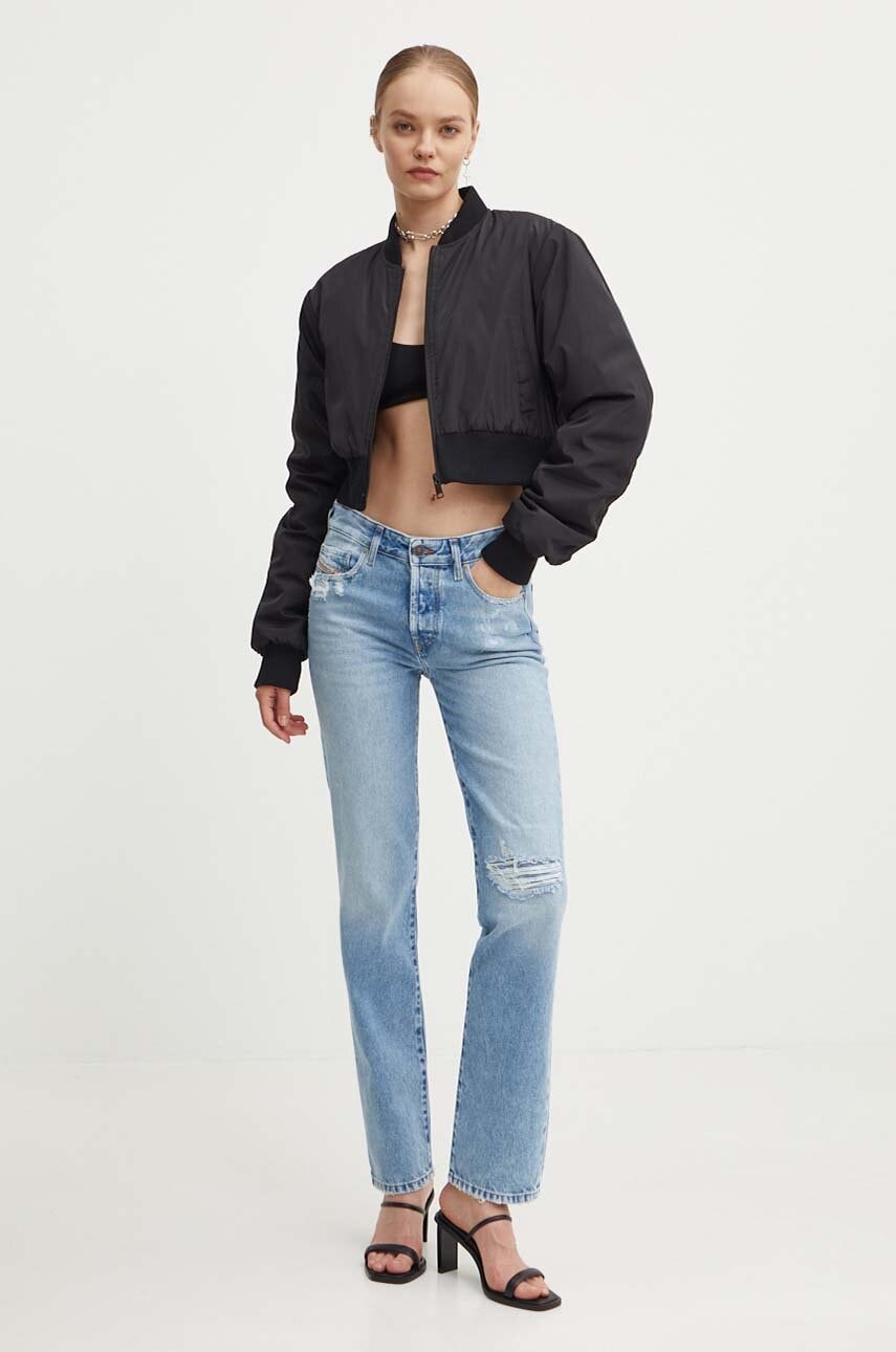 Diesel jeansi 1989 D-MINE femei high waist, A12337.09J80