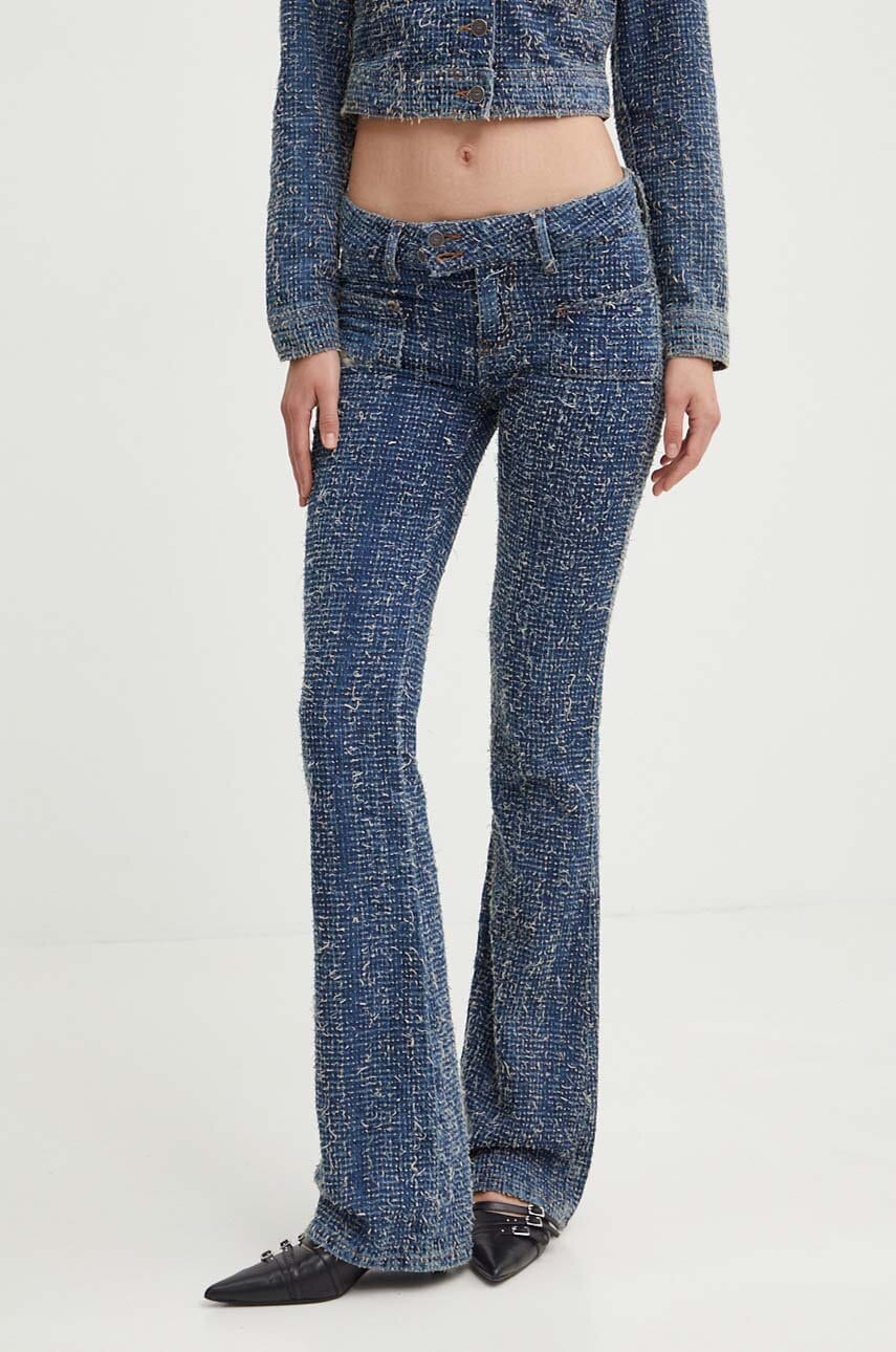 Diesel jeansi D-EBUSH-S femei high waist, A14468.0PGAH Diesel jeansi D-EBUSH-S femei high waist, A14468.0PGAH