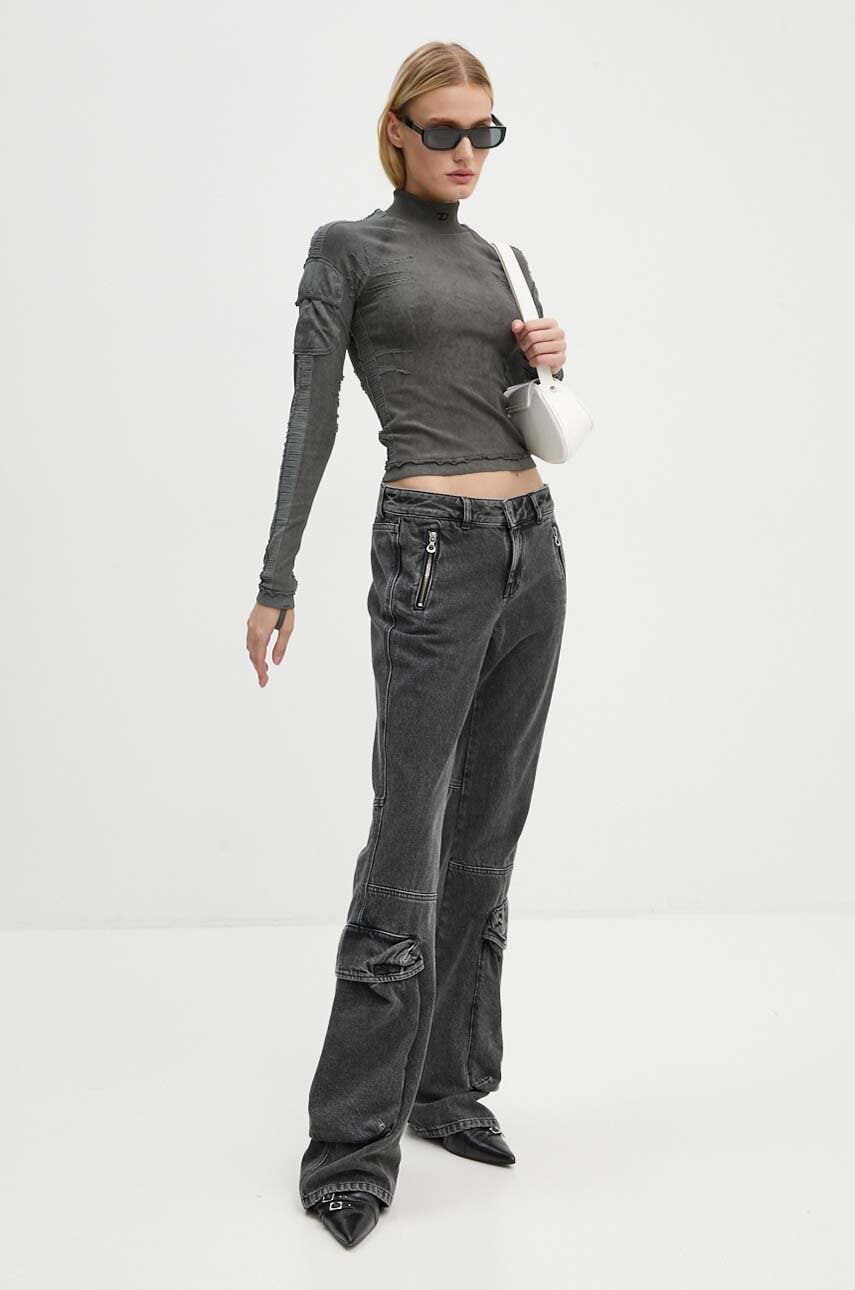 Diesel jeansi D-POKY-S femei high waist, A14739.0CBDH Diesel jeansi D-POKY-S femei high waist, A14739.0CBDH