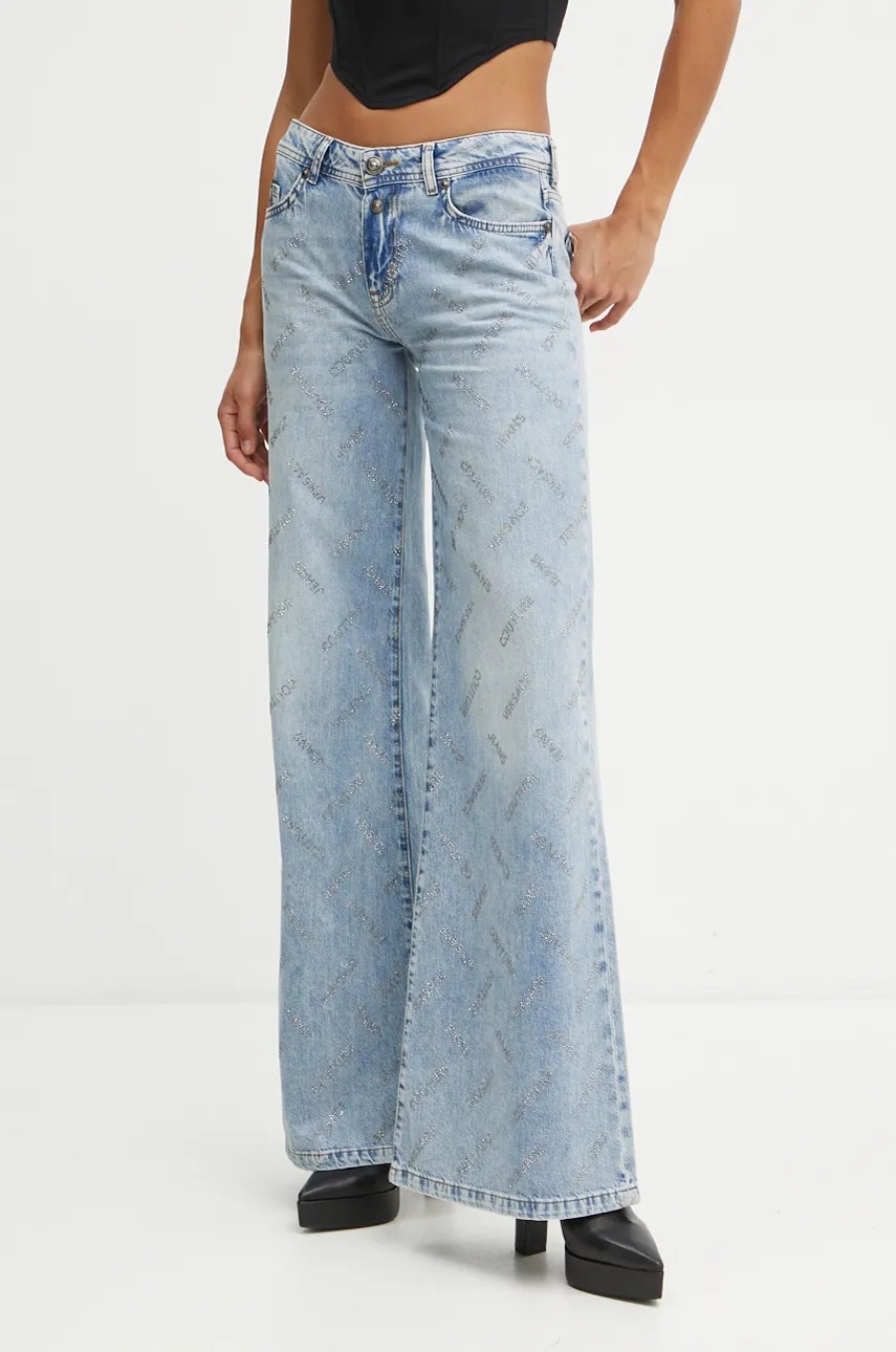 Versace Jeans Couture jeansi femei high waist, 77HAB5LS CDWA5