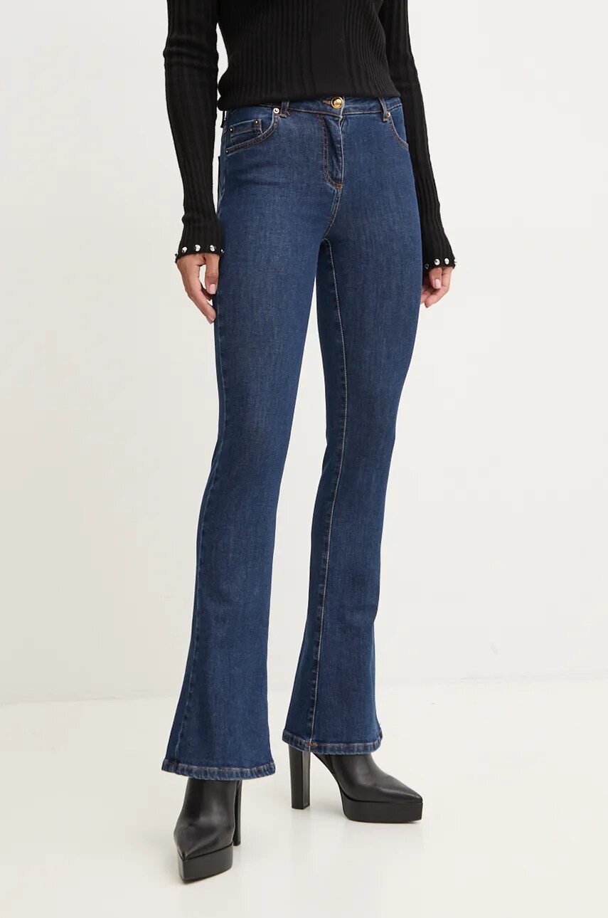 Luisa Spagnoli jeansi ONDOSO femei high waist, 541260
