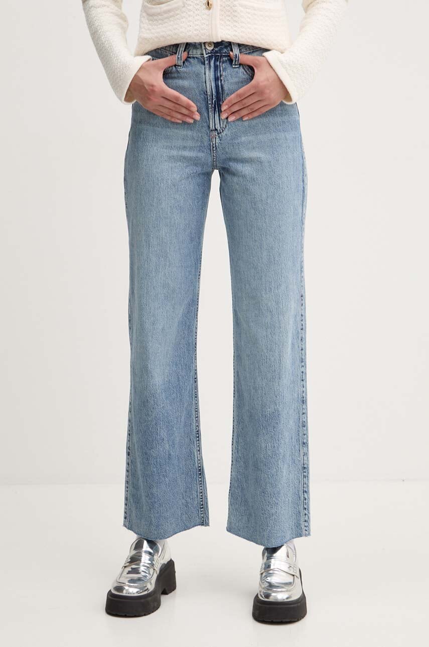 Hollister Co. jeansi femei high waist, KI355-4276