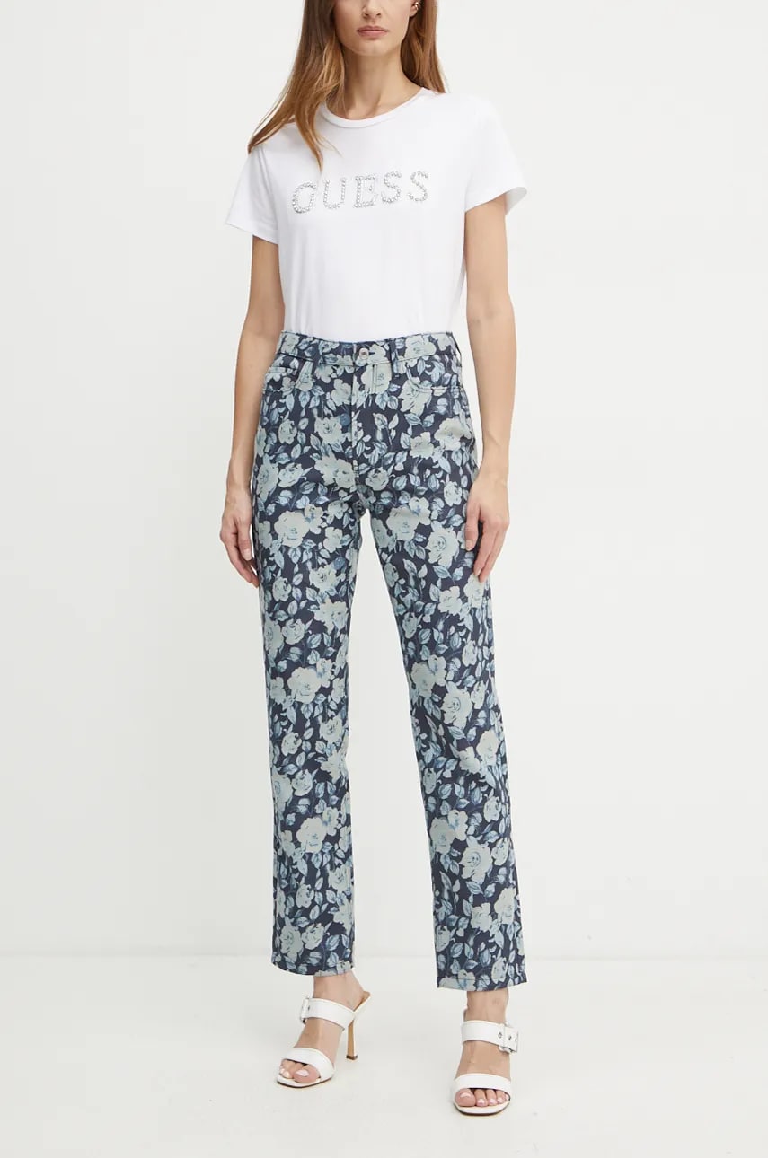 Levně Džíny Guess dámské, high waist, W4BA16 D5JC0