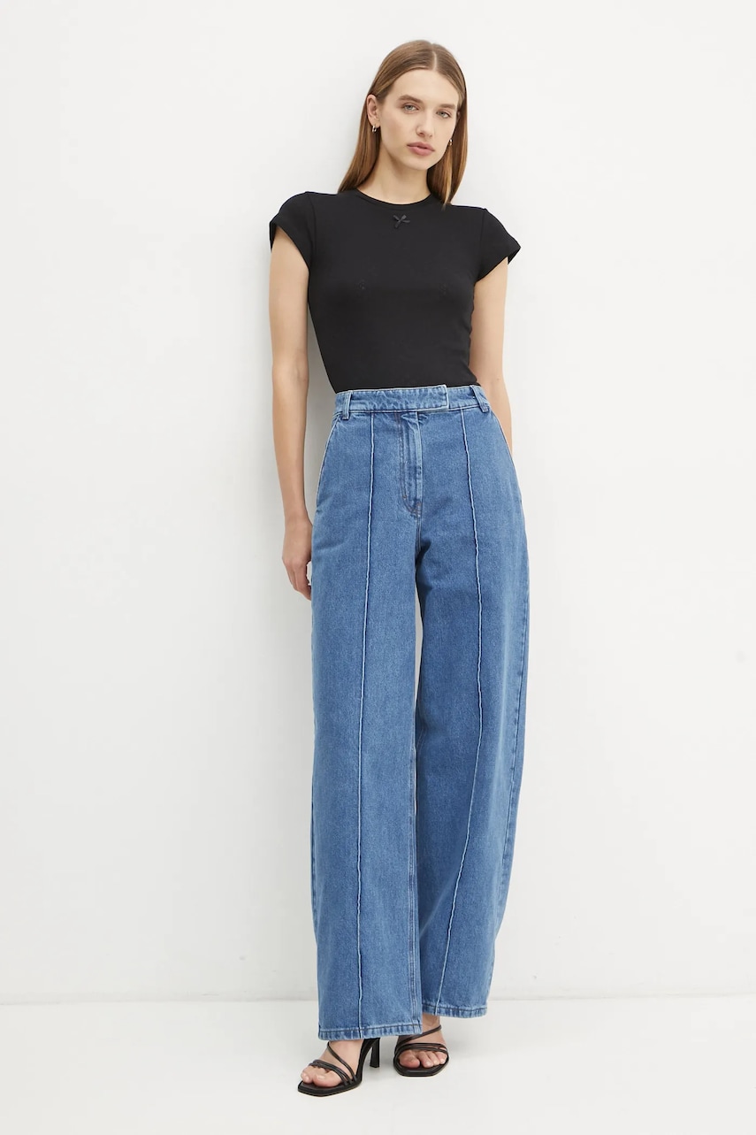 Remain jeansi 0 femei high waist, 502121