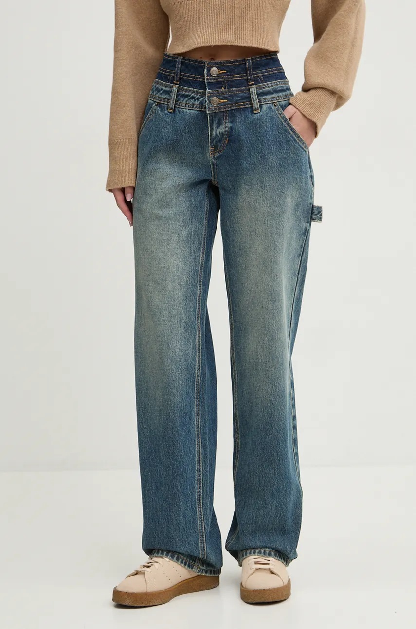 

Дънки Guess Originals със стандартна талия W4BG10 D4XYC, Син