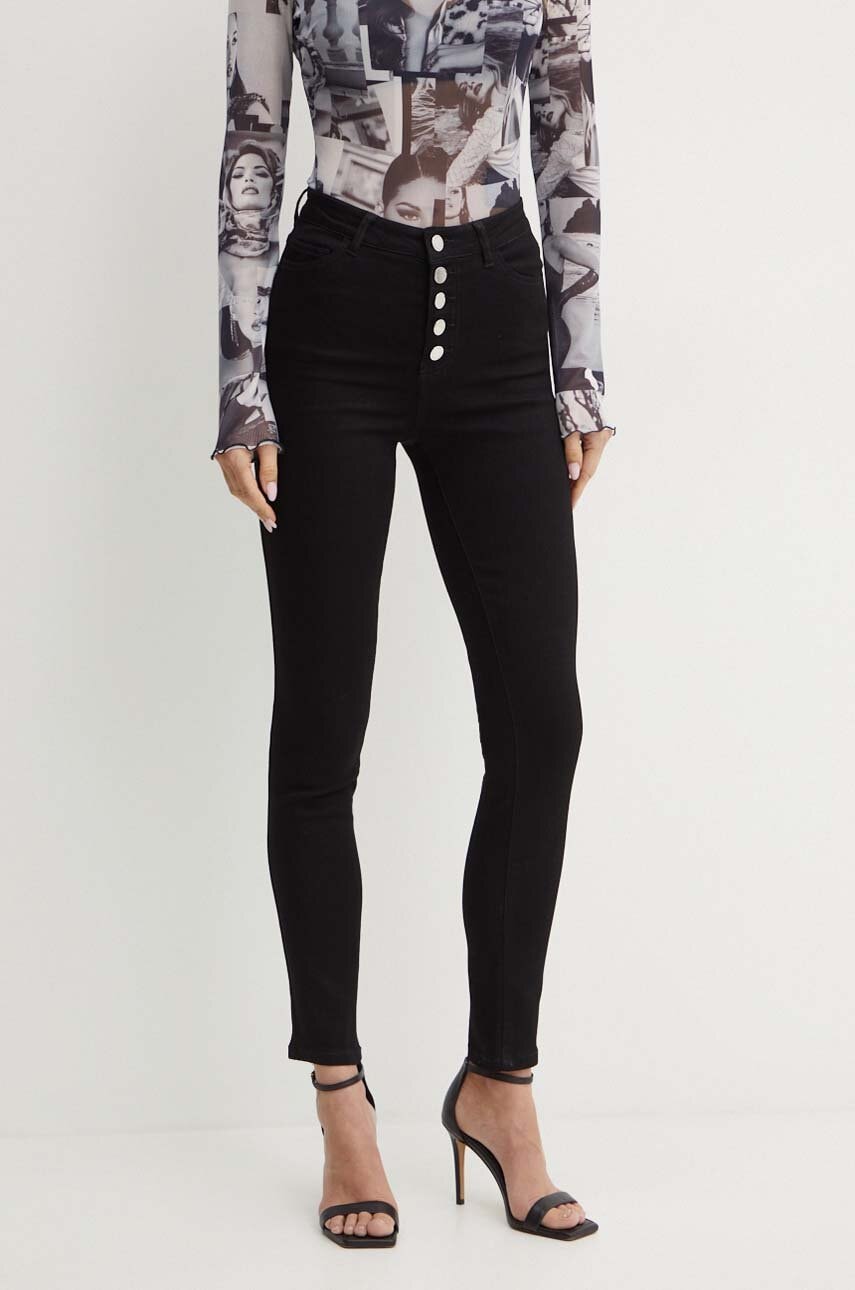 Morgan jeansi PBLACK1 femei, culoarea negru, PBLACK1