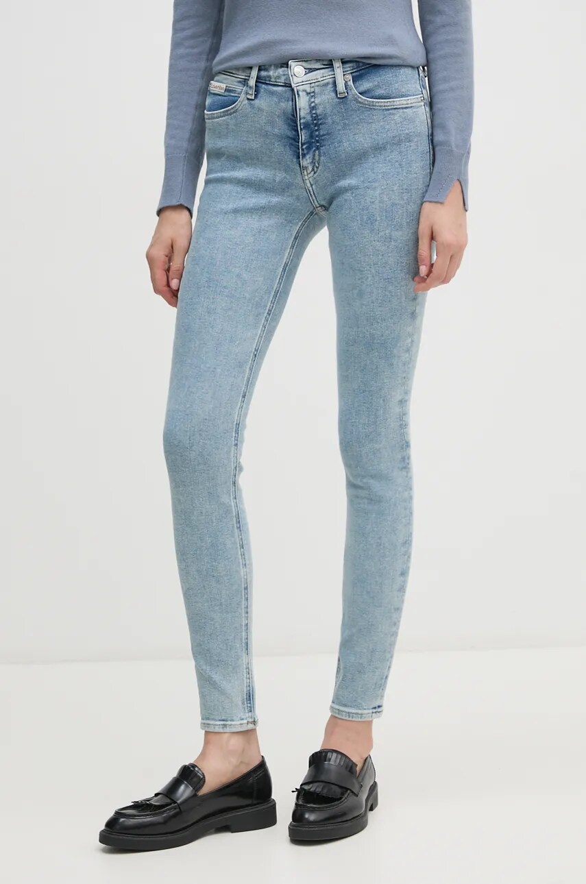 

Дънки Calvin Klein Jeans в синьо J20J224426, Син