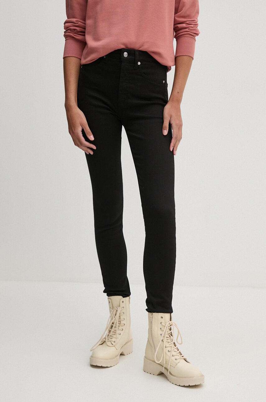 

Дънки Calvin Klein Jeans в черно J20J224013, Черен