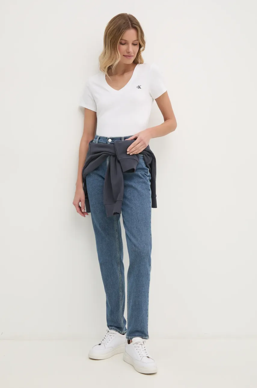 Джинсы Calvin Klein Jeans женские высокая посадка J20J224030 Джинсы Calvin Klein Jeans женские высокая посадка J20J224030
