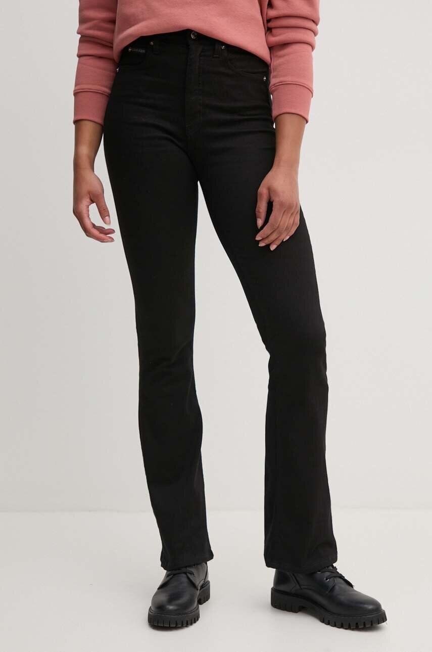 Levně Džíny Calvin Klein Jeans dámské, high waist, J20J224919