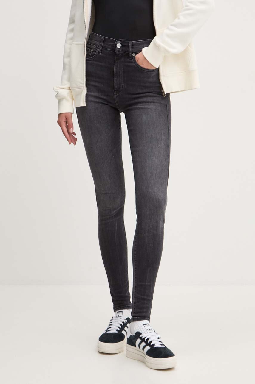 

Дънки Tommy Jeans в черно DW0DW19528, Черен