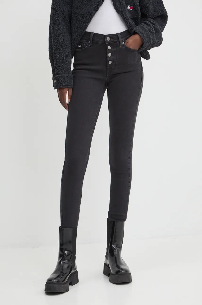 

Дънки Tommy Jeans в черно DW0DW19543, Черен