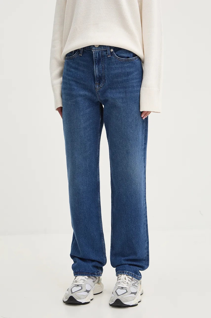 Tommy Jeans jeansi femei high waist, DW0DW19600 Tommy Jeans jeansi femei high waist, DW0DW19600