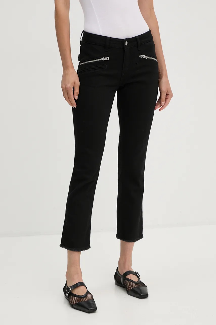 

Дънки ZADIG&VOLTAIRE с висока талия WWJE00015, Черен