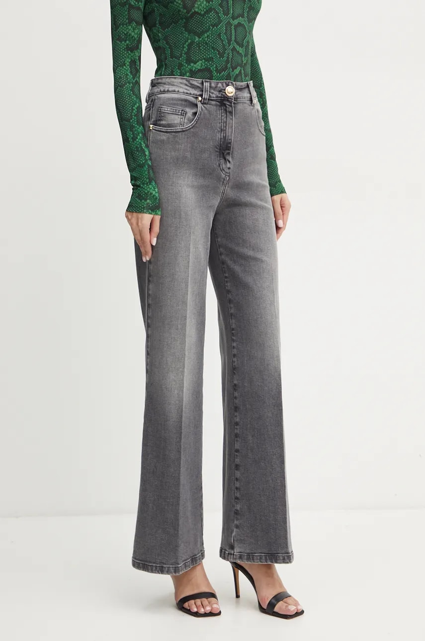 Simona Corsellini jeansi femei high waist, A24CPPAD06