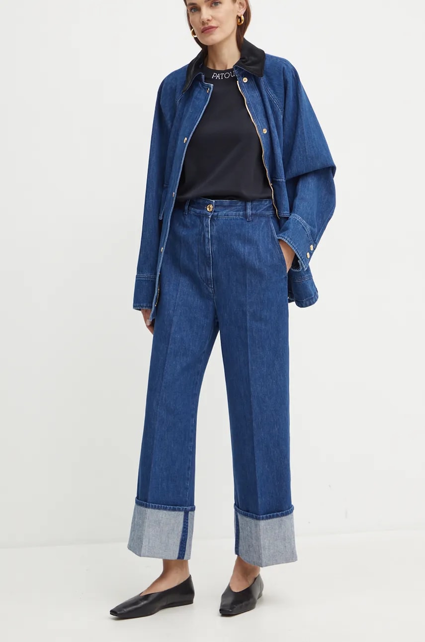 Patou jeansi femei high waist, TR0030008 Patou jeansi femei high waist, TR0030008