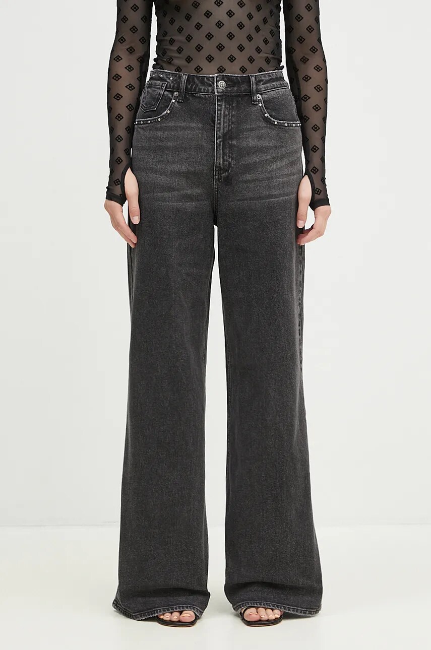KSUBI jeansi Strider Stretch Lovestruck femei high waist, WPF24DJ022