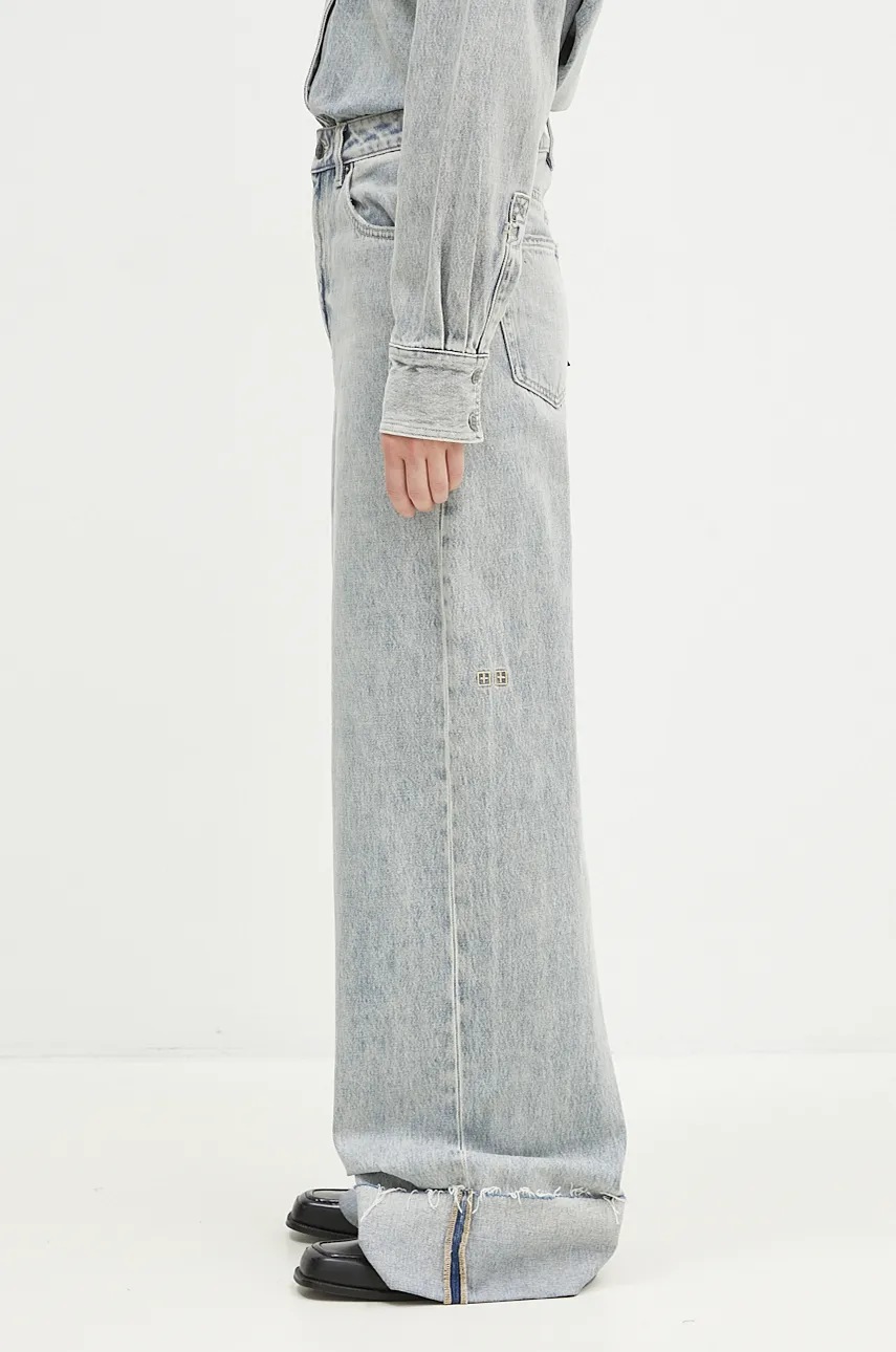 Джинсы KSUBI Strider Worn Cuffed женские высокая посадка WPF24DJ023