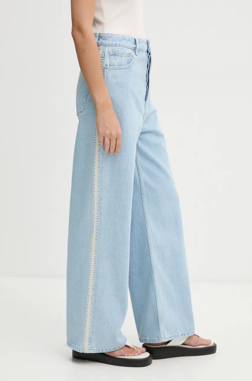 Nanushka jeansi femei high waist Nanushka jeansi femei high waist