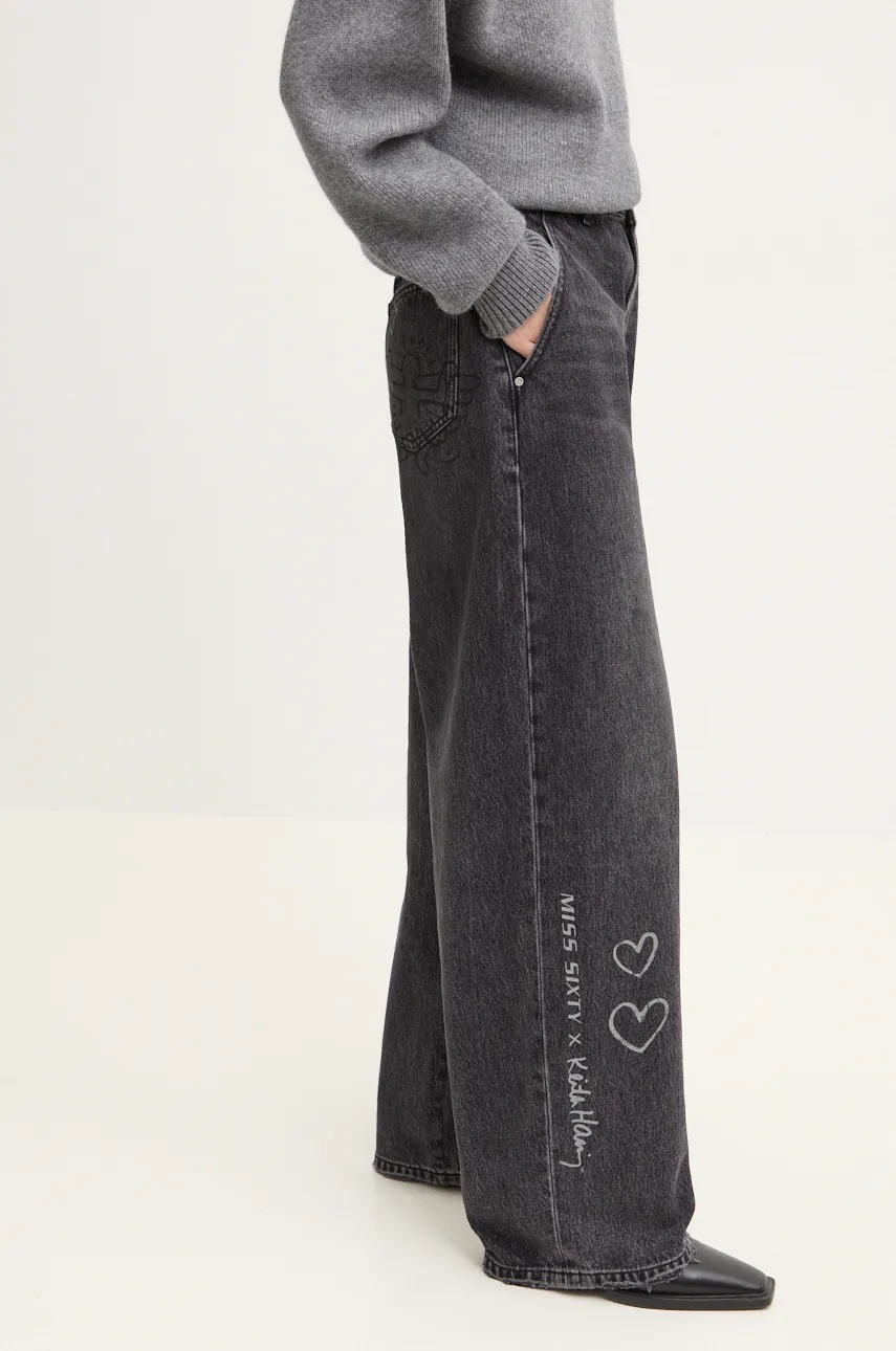 Джинси Miss Sixty x Keith Haring жіночі висока посадка 6L3JJ2280000 