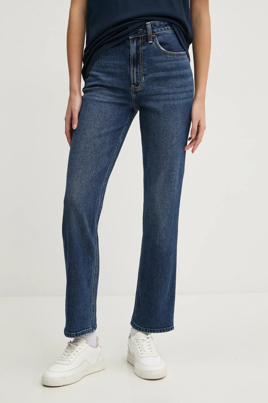 Levně Džíny Hollister Co. dámské, high waist, KI355-4267