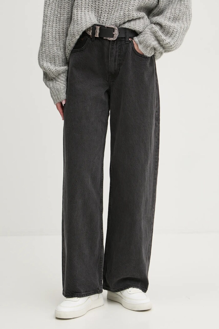 Abercrombie & Fitch jeansi femei high waist, KI155-4492