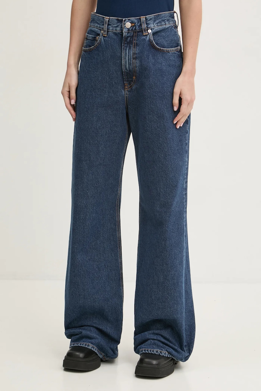 K+LUSHA jeans femei, culoarea bleumarin, KLW03003DF132KLW50 K+LUSHA jeans femei, culoarea bleumarin, KLW03003DF132KLW50